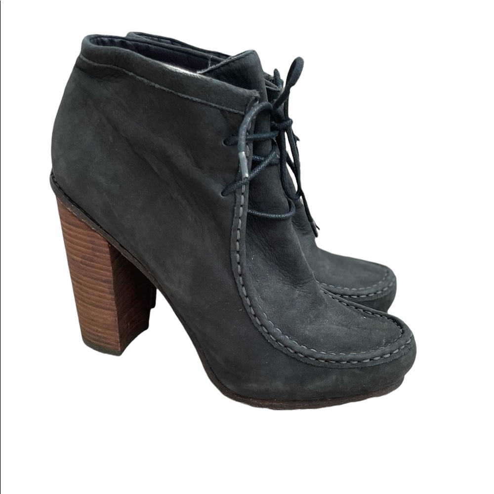 Dolce Vita Jada suede gray heel booties Sz 9.5